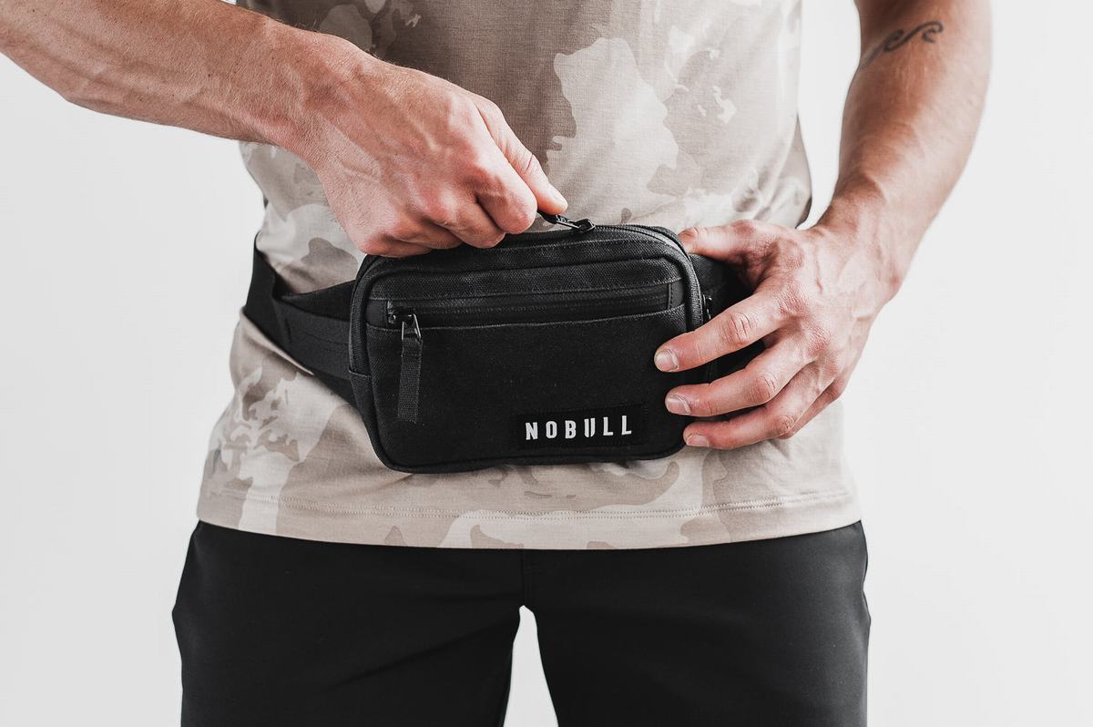 Nobull Small Crossbody Men's Bags Black | Australia (UX1327)